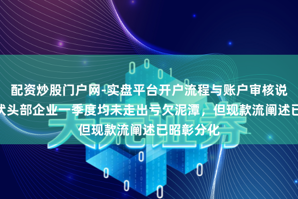 配资炒股门户网-实盘平台开户流程与账户审核说明 5家光伏头部企业一季度均未走出亏欠泥潭，但现款流阐述已昭彰分化